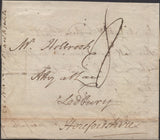 139349 1794 MAIL BRISTOL TO LEDBURY WITH 'BRISTOL' STRAIGHT LINE HAND STAMP.