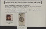139463 1865-1880 GOOD TO FINE USED COLLECTION OF SURFACE PRINTED ISSUES SHOWING VARIOUS PERFORATION VARIETIES INCLUDING LONG STAMPS, BROKEN PERF PINS ETC.