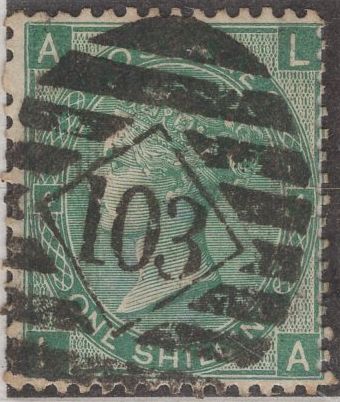 139464 1867-1881 FINE USED COLLECTION SURFACE PRINTED ISSUES WITH BROKEN PERFORATION PINS.