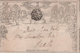 139482 1841 1D MULREADY WRAPPER USED WITHIN WALES FROM COWBRIDGE TO NEATH.