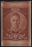 139484 CIRCA 1938 WATERLOW AND SONS LTD 'DUMMY STAMP' USING HEAD OF KING GEORGE VI.