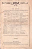 139506 'POST OFFICE CIRCULAR' DATED MARCH 13 1900.