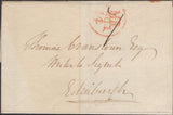 139549 1804 MAIL JEDBURGH TO EDINBURGH WITH 'JEDBURGH' STRAIGHT LINE HAND STAMP.