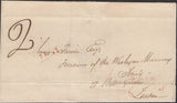 139565 1840 UNIFORM PENNY POST UNPAID FROM DINGLE, CO. KERRY TO LONDON.