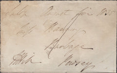 139568 1835 FREE FRONT SALOP TO PEWSEY SIGNED 'R HILL' (ROWLAND HILL).