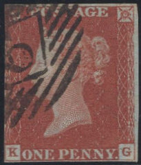 139588 1845 1D PL.56 (SG8)(KG RE-ENTRY SPEC BS45a) USED.