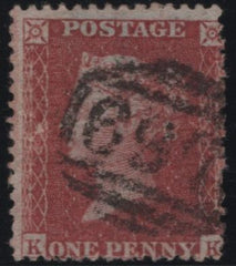 139646 1856 DIE 2 1D PL.22 L.C.14 (SG29)(KK) GOOD USED.