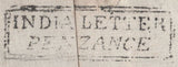 139678 1835 WRAPPER SYDNEY, AUSTRALIA TO LONDON WITH 'INDIA LETTER/PENZANCE' HAND STAMP (ROB In.1).