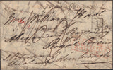 139679 1828 MAIL MADRAS TO EDINBURGH WITH 'INDIA LETTER/PORTSMOUTH' IN RED (ROB In.3).