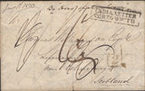 139680 1833 MAIL INDIA TO EDINBURGH WITH 'INDIA LETTER/PORTSMOUTH' HAND STAMP (ROB In.3).