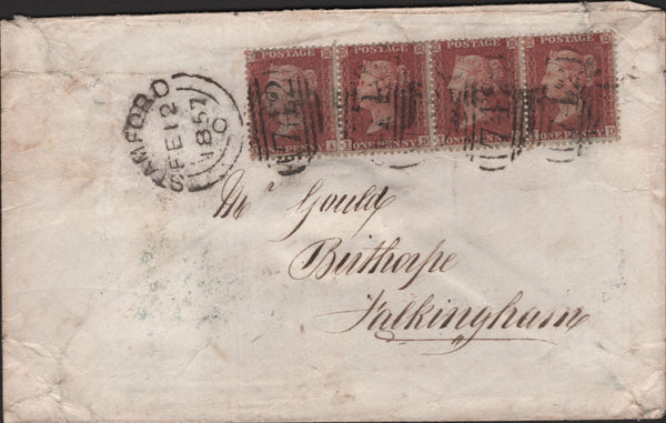 139695 'STAMFORD/742' SIDEWAYS DUPLEX TYPE II, COLLECTION 1856-1858 (6 ITEMS).