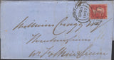 139696 COLLECTION 'BOSTON/94' SIDEWAYS DUPLEX TYPE II 1856-1857, EIGHT ITEMS.