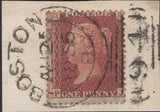 139696 COLLECTION 'BOSTON/94' SIDEWAYS DUPLEX TYPE II 1856-1857, EIGHT ITEMS.
