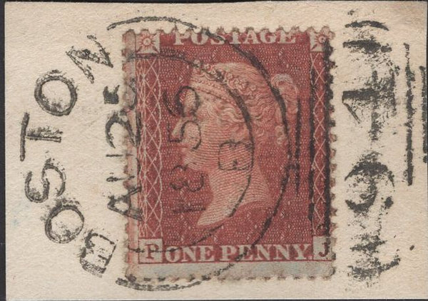 139696 COLLECTION 'BOSTON/94' SIDEWAYS DUPLEX TYPE II 1856-1857, EIGHT ITEMS.