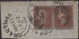 139697 GROUP 'GRANTHAM/321' SIDEWAYS DUPLEX, 1857-1861 (FOUR ITEMS).