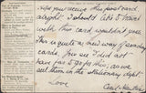 139716 1911 FIRST OFFICAL U.K. AERIAL POST LONDON POST CARD IN OLIVE GREEN TO SUTTON, SURREY.