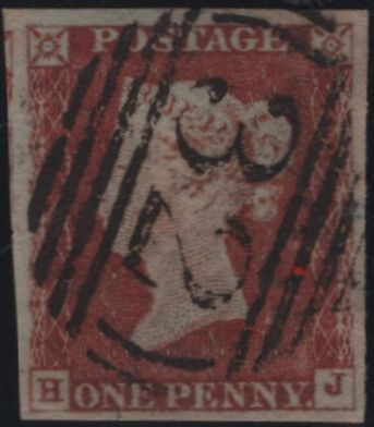 139777 1844 1D PL.47 (SG8)(HJ) FINE USED.