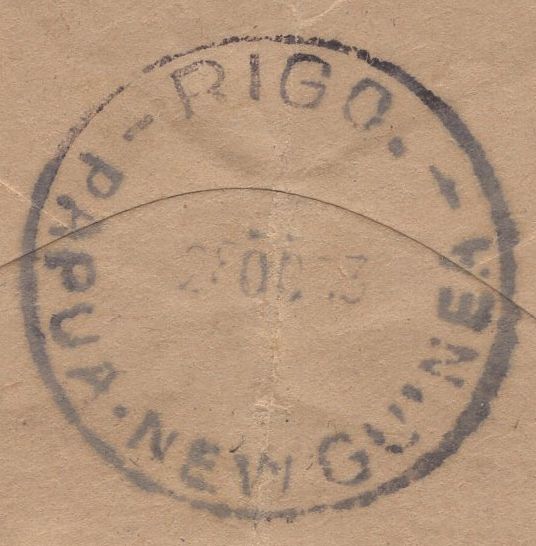 139832 1953 COMBINATION AIR MAIL COVER HARROW TO PAPUA NEW GUINEA.