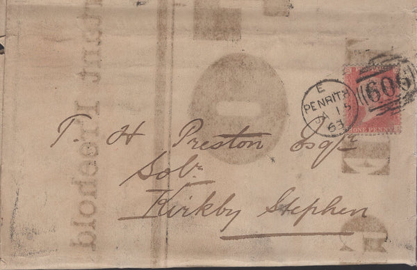 139867 1863 PRINTED AUCTION NOTICE FROM PENRITH TO KIRKBY STEPHEN.
