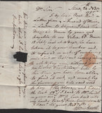 139880 1790 MAIL STOW IN THE WOLD, GLOS TO BRISTOL WITH 'STOW/IN THE WOLD' HAND STAMP (GL686).