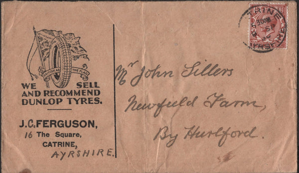 139938 COLLECTION OF DUNLOP/TYRE RELATED COVERS/EPHEMERA (15 ITEMS).
