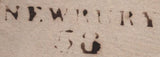 139989 1824 MAIL NEWBURY, BERKS TO BRUTON, SOMERSET WITH 'NEWBURY/58' MILEAGE MARK (BR261) AND BOXED 'Sheptn.Mallet/5" Clause Post' HAND STAMP (SO684).