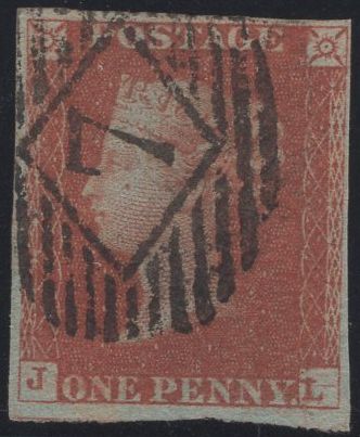 140071 1844 1D PL.50 (SG8)(JL) FINE USED.