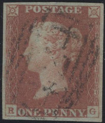 140073 1845 1D PL.77 (SG8)(RG) FINE USED.