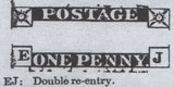 140081 1845 1D PL.61 (SG8)(EJ MAJOR RE-ENTRY SPEC BS50a) FINE USED.