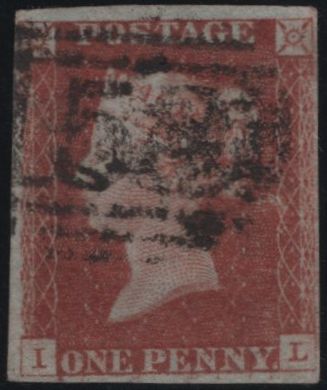140082 1845 1D PL.61 (SG8)(IL MAJOR RE-ENTRY SPEC BS50a) GOOD USED.
