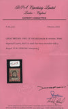140098 1903 10D KEDVII 'O.W.OFFICIAL' (SG040) USED FORGERY.
