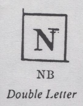 140112 1840 2D BLUE PL.2 (SG5)(NB CONSTANT VARIETY 'N DOUBLE' SPEC DS8d) GOOD USED.
