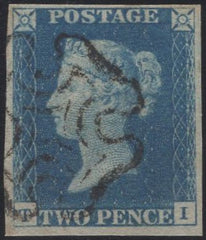 140113 1840 2D BLUE PL.2 (SG5)(TI) FINE USED.