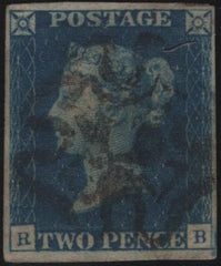 140119 1840 2D BLUE PL.2 (SG5)(RB) GOOD USED.