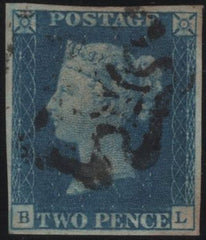 140122 1840 2D BLUE PL.2 (SG5)(BL) FINE USED.