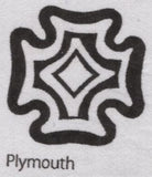 140136 1841 1D GREY-BLACK PLATE ELEVEN (SG3)(BA) DISTINCTIVE MALTESE CROSS OF PLYMOUTH (SPEC A1ui) MATCHED PAIR, GOOD USED.