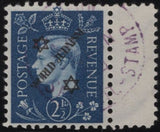 140229 1944 2½D GERMAN PROPAGANDA FORGERY EXTREME WORLD POLITICS 'WORLD-JUDAISM' OVERPRINT, VERY FINE 'USED'.