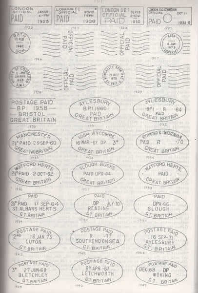 140415 'ENGLISH AND WELSH POSTMARKS SINCE 1840' JAMES MACKAY.
