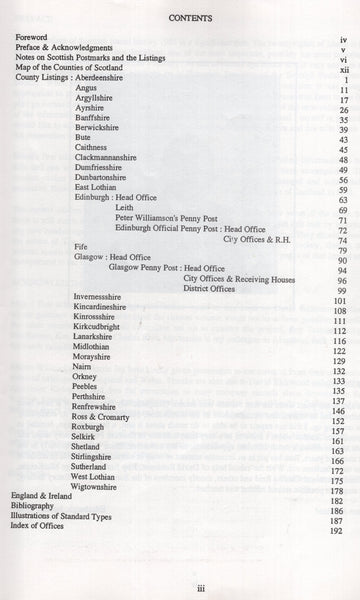 140416 'POSTAL MARKINGS OF SCOTLAND TO 1840' SECOND EDITION BY AUCKLAND, EDITED BY RON STABLES.