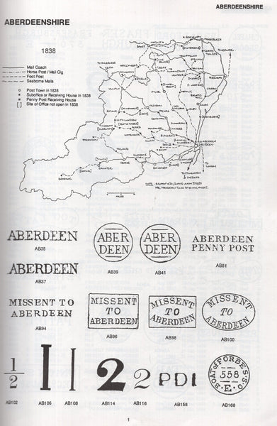 140417 'POSTAL MARKINGS OF SCOTLAND TO 1840' SECOND EDITION BY AUCKLAND, EDITED BY RON STABLES.