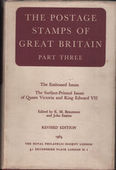 140422 'THE POSTAGE STAMPS OF GREAT BRITAIN PART THREE' BY BEAUMONT AND EASTON.