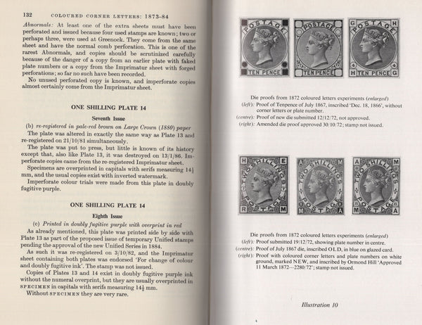 140422 'THE POSTAGE STAMPS OF GREAT BRITAIN PART THREE' BY BEAUMONT AND EASTON.