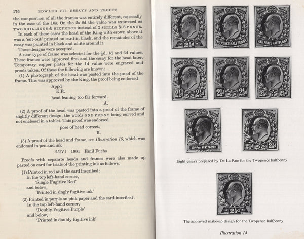 140422 'THE POSTAGE STAMPS OF GREAT BRITAIN PART THREE' BY BEAUMONT AND EASTON.