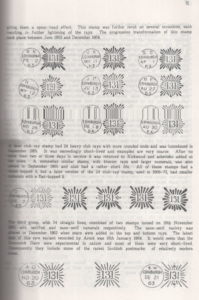 140428 'SCOTTISH NUMERAL POSTMARKS' BY JAMES MACKAY.