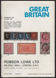 140433 1969 ROBSON LOWE 'GREAT BRITAIN' AUCTION CATALOGUE 29TH OCT 1969.