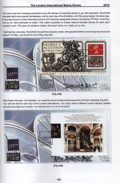 140657 'THE LONDON INTERNATIONAL STAMP SHOWS' BY DEREK CONNELL.
