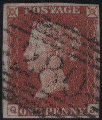 140854 1845 1D PL.59 (SG8)(QJ) GOOD USED.