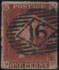 140856 1845 1D PL.59 (SG8)(MD WITH BASAL SHIFT) GOOD USED.
