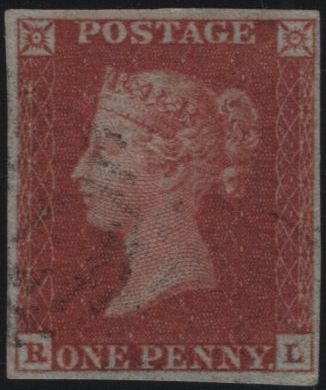 140870 1844 1D PL.46 (SG8)(RL) FINE USED.