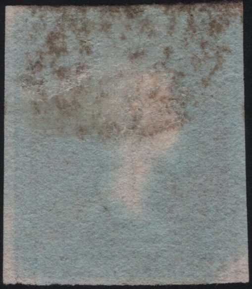 140878 1851 1D PL.131 (SG8)(IK) EARLY STAGE LAVENDER TINTED PAPER (BS91e) GOOD USED.